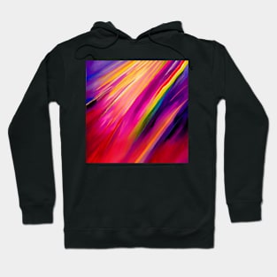 Rainbow Painting Artwork Hoodie